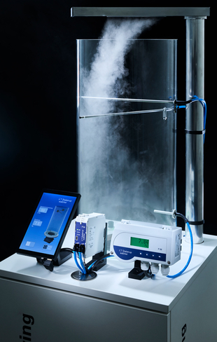 Airflow measuring of our differential pressure transmitters in practice